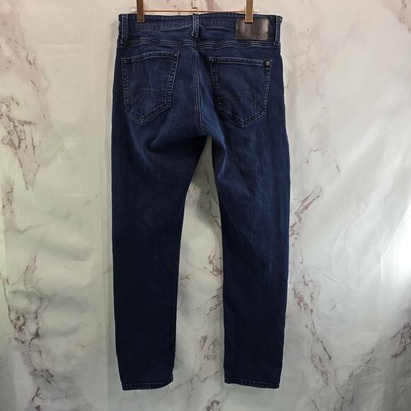 Mavi Jeans Mens 30 X 30 Jake Slim Leg Dark Wash Denim Blue Skinny - Picture 1 of 13